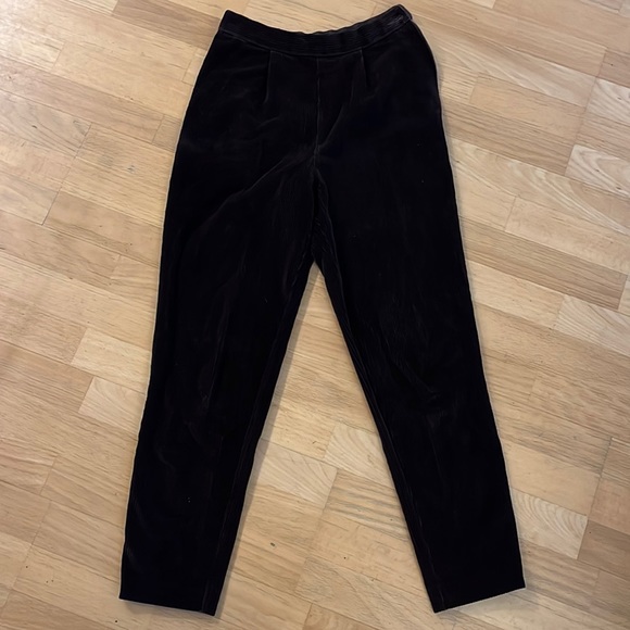 Brown corduroy riding pants - Picture 3 of 5